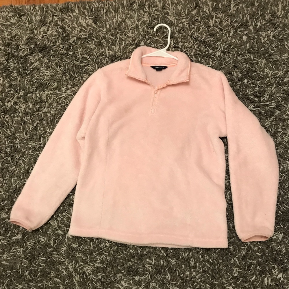 Fluffy zipped sweater